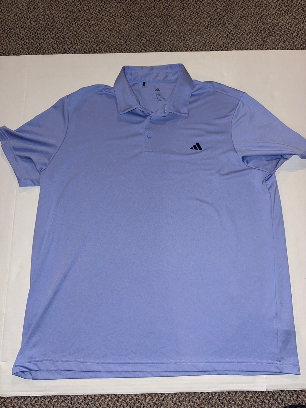 Adidas Men's Light Lavender Polo Shirt